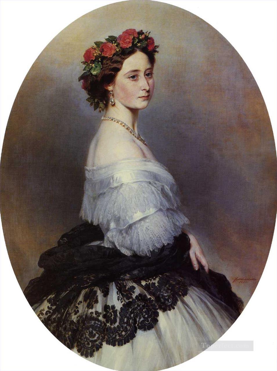 Princess Alice royalty portrait Franz Xaver Winterhalter Oil Paintings